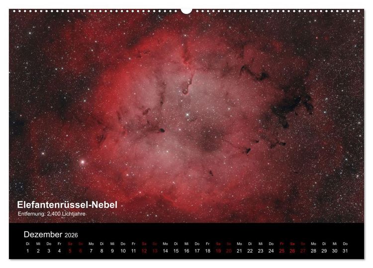Produktbild: Juwelen des Nachthimmels (Wandkalender 2026 DIN A2 quer), CALVENDO Monatskalender