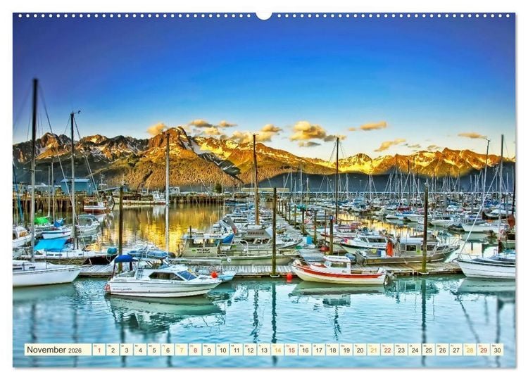 Produktbild: B&uuml;hne frei f&uuml;r - Alaska (hochwertiger Premium Wandkalender 2026 DIN A2 quer), Kunstdruck in Hochglanz