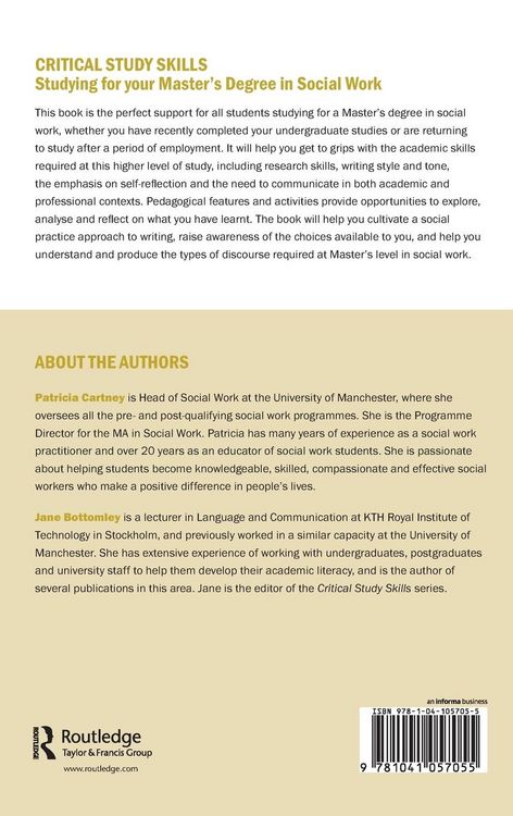 Produktbild: Studying for your Master's Degree in Social Work