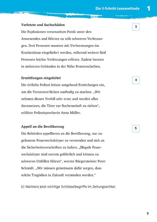 Produktbild: Klett 10-Minuten-Training Deutsch Texte lesen und verstehen 6. Klasse