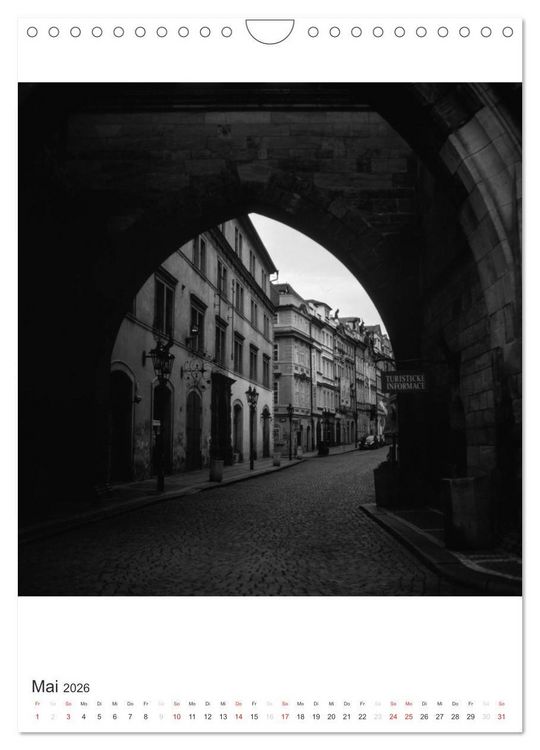 Produktbild: Prag - Praha - Prague (Wandkalender 2026 DIN A4 hoch), CALVENDO Monatskalender