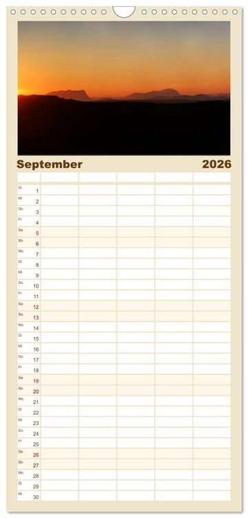 Produktbild: Familienplaner 2026 - Schottland - Land der Legenden mit 5 Spalten (Wandkalender, 21 x 45 cm) CALVENDO