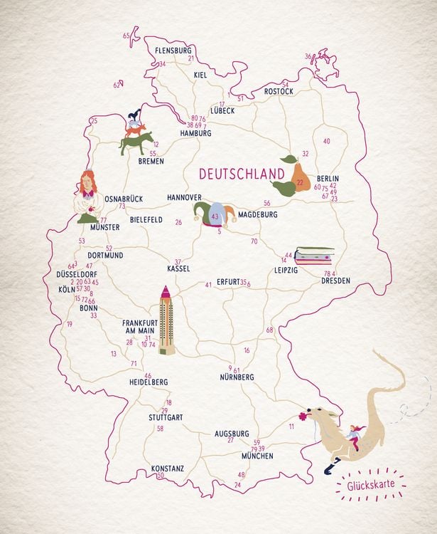 Produktbild: Gl&uuml;cksorte in der Welt der B&uuml;cher