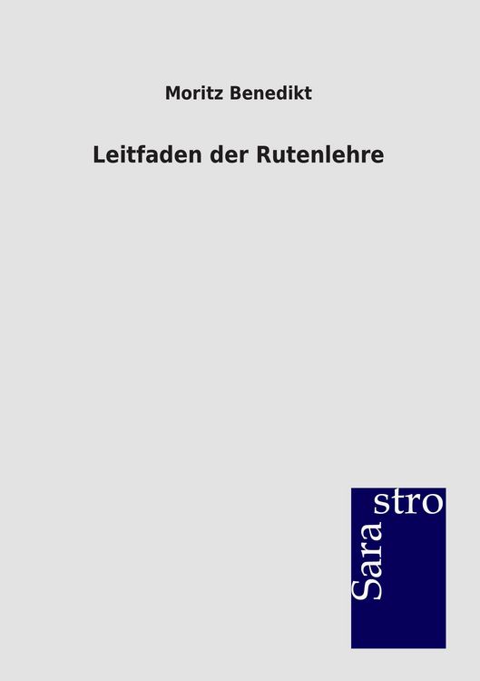 Produktbild: Leitfaden der Rutenlehre