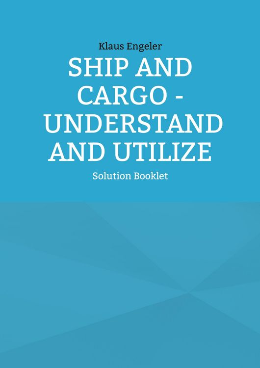 Produktbild: Ship and Cargo - Understand and Utilize