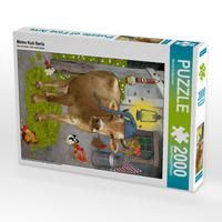 Produktbild: CALVENDO Puzzle Meine Kuh Berta | 2000 Teile Lege-Gr&ouml;&szlig;e 90x67cm Foto-Puzzle f&uuml;r gl&uuml;ckliche Stunden