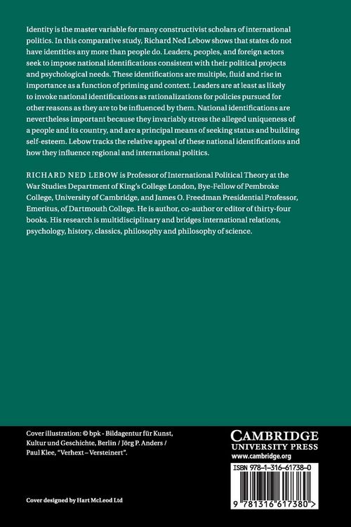 Produktbild: National Identities and International Relations