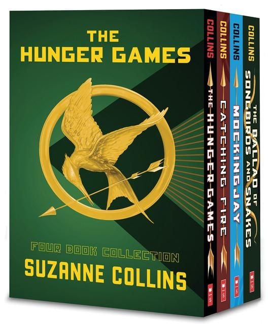 Produktbild: Hunger Games 4-Book Paperback Box Set (the Hunger Games, Catching Fire, Mockingjay, the Ballad of Songbirds and Snakes)