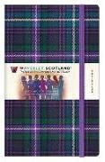 Produktbild: Waverley Scotland Tartan Notebook: Auld Lang Syne Tartan Large Notebook 21cm x 13cm