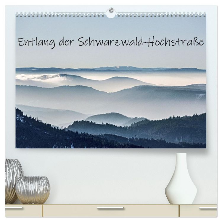Produktbild: Entlang der Schwarzwald-Hochstra&szlig;e (hochwertiger Premium Wandkalender 2026 DIN A2 quer), Kunstdruck in Hochglanz