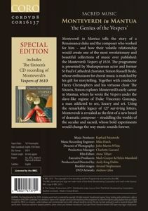 Produktbild: Monteverdi in Mantua (DVD+2 CD-Version)