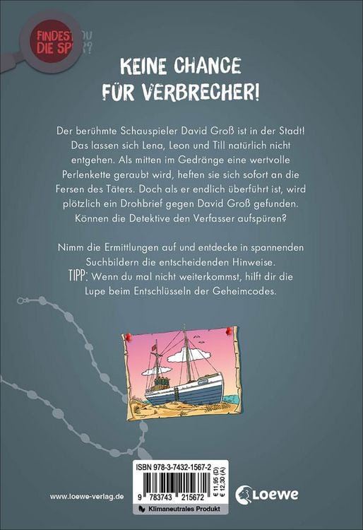 Produktbild: Findest du die Spur? - Die geraubte Perlenkette