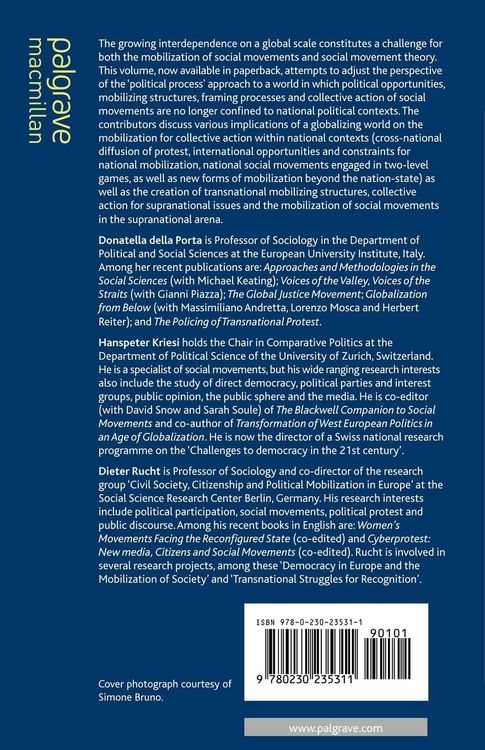 Produktbild: Social Movements in a Globalising World
