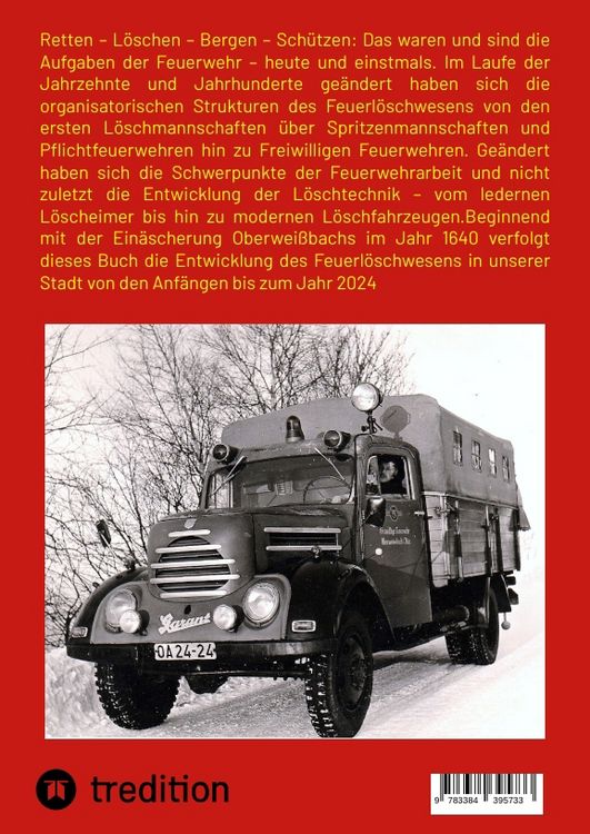 Produktbild: Das Feuerl&ouml;schwesen in Oberwei&szlig;bach