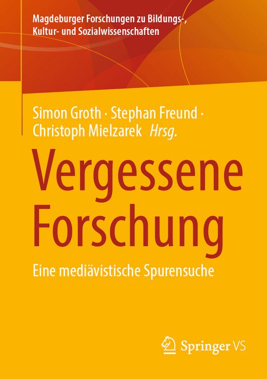 Produktbild: Vergessene Forschung
