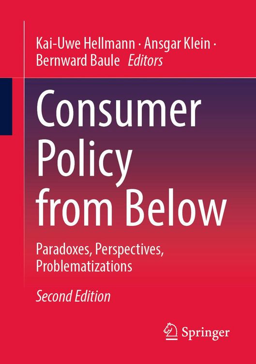 Produktbild: Consumer Policy from Below
