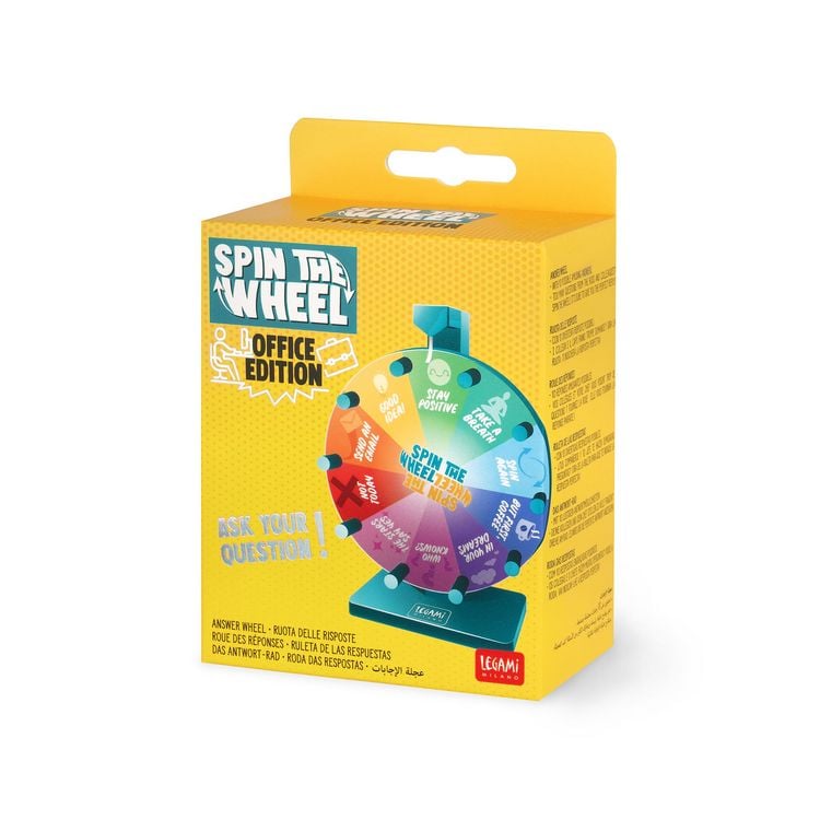 Produktbild: Legami Antwortrad - Spin the wheel! - B&uuml;ro