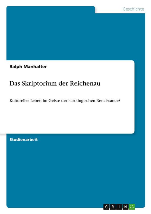 Produktbild: Das Skriptorium der Reichenau
