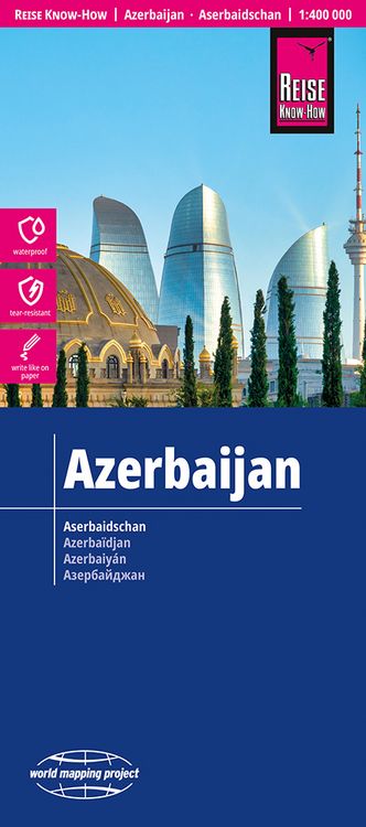 Produktbild: Reise Know-How Landkarte Aserbaidschan | Azerbaijan (1:400.000)