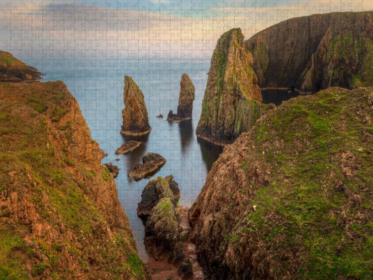 Produktbild: CALVENDO Puzzle Westerwick Klippen | 1000 Teile Lege-Gr&ouml;&szlig;e 64x48cm Foto-Puzzle f&uuml;r gl&uuml;ckliche Stunden