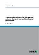 Produktbild: Schuld und Eskapismus - Der Briefwechsel zwischen Hannah Arendt und Hans Magnus Enzensberger