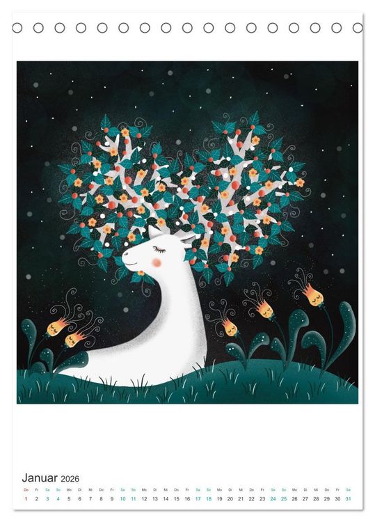 Produktbild: SAVE OUR TREES - B&auml;ume bedeuten Leben (Tischkalender 2026 DIN A5 hoch), CALVENDO Monatskalender
