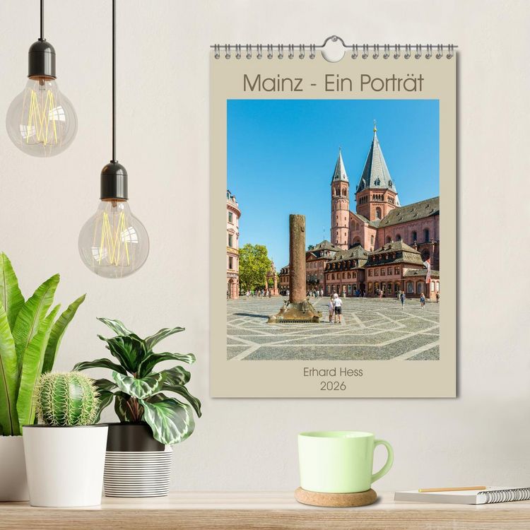 Produktbild: Mainz - Ein Portr&auml;t (Wandkalender 2026 DIN A4 hoch), CALVENDO Monatskalender