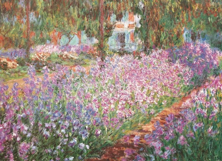 Produktbild: Monets Garten bei Giverny von Claude Monet 1000 Teile