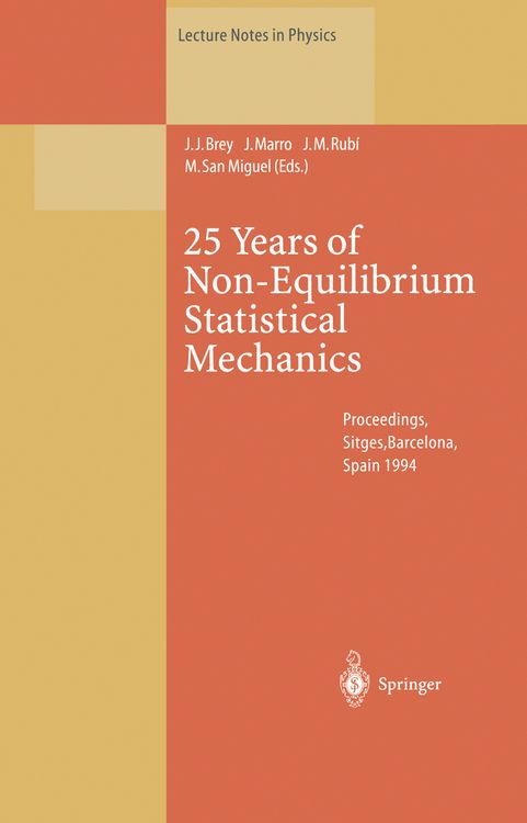 Produktbild: 25 Years of Non-Equilibrium Statistical Mechanics