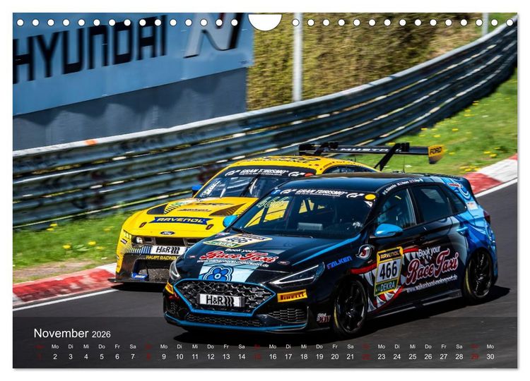 Produktbild: N&uuml;rburgring Langstreckenmeisterschaft (Wandkalender 2026 DIN A4 quer), CALVENDO Monatskalender