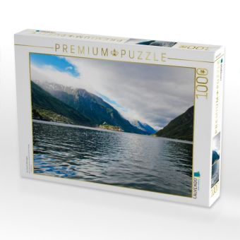 Produktbild: CALVENDO Puzzle Am Fjord in Norwegen | 1000 Teile Lege-Gr&ouml;&szlig;e 64x48cm Foto-Puzzle f&uuml;r gl&uuml;ckliche Stunden