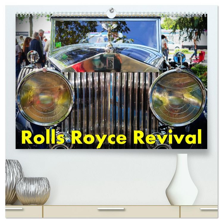 Produktbild: Rolls Royce Revival (hochwertiger Premium Wandkalender 2026 DIN A2 quer), Kunstdruck in Hochglanz