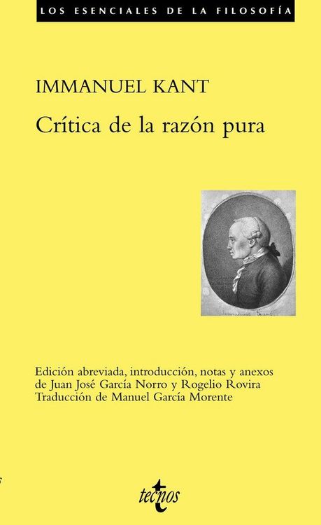 Produktbild: Cr&iacute;tica de la raz&oacute;n pura