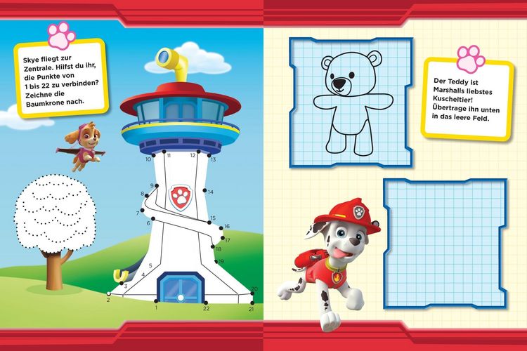 Produktbild: Mein Lernspielheft PAW Patrol Erstes Zeichnen