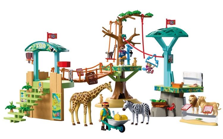 Produktbild: 72070 Zoo: Wildnis-Kletterpark