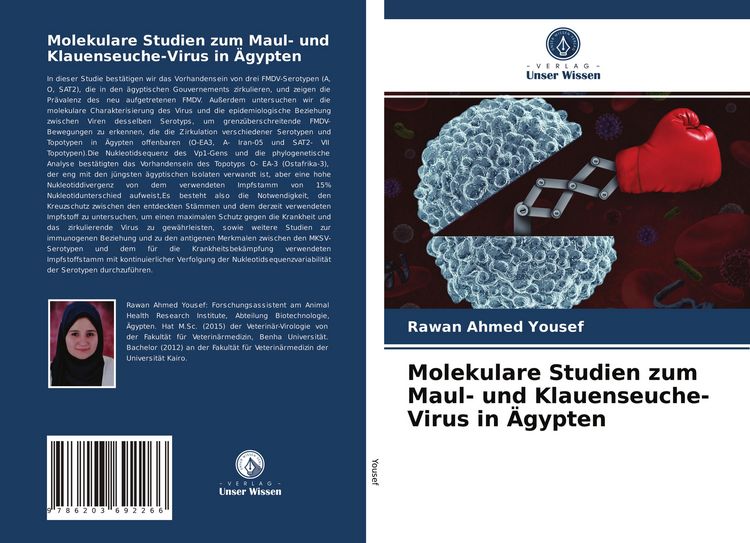 Produktbild: Molekulare Studien zum Maul- und Klauenseuche-Virus in &Auml;gypten