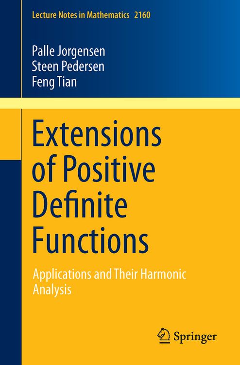 Produktbild: Extensions of Positive Definite Functions