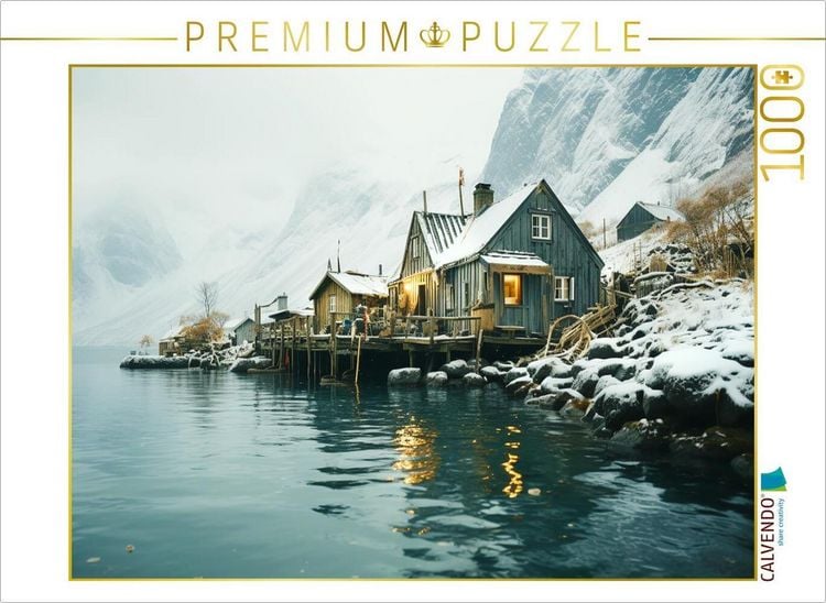 Produktbild: CALVENDO Puzzle Nebeltag | 1000 Teile Lege-Gr&ouml;&szlig;e 64x48cm Foto-Puzzle f&uuml;r gl&uuml;ckliche Stunden
