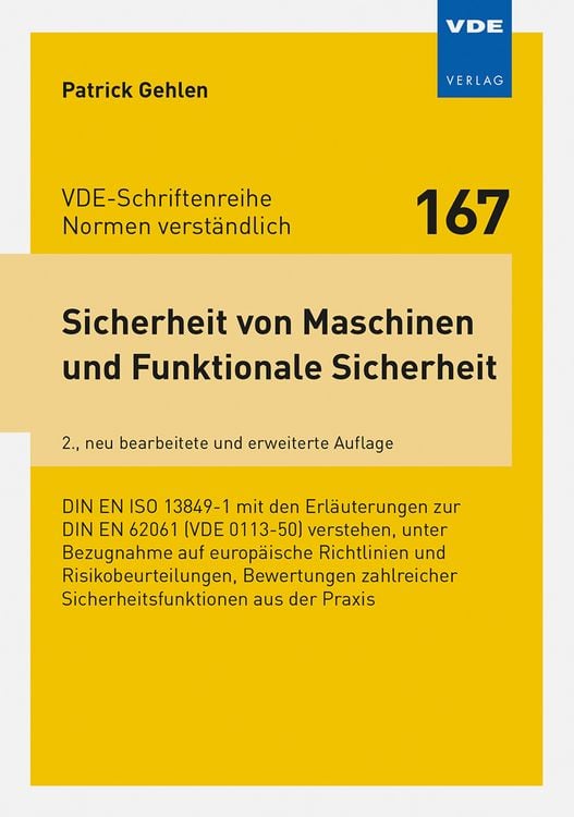 Produktbild: Sicherheit von Maschinen und Funktionale Sicherheit