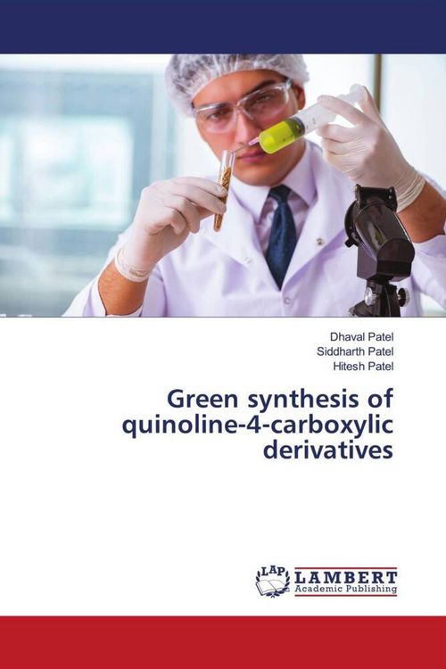 Produktbild: Green synthesis of quinoline-4-carboxylic derivatives