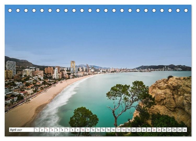 Produktbild: Amazing Costa Blanca (Desk Calendar 2027 DIN A5 landscape), CALVENDO 12 Month DeskCalendar