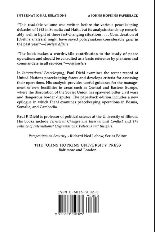 Produktbild: International Peacekeeping