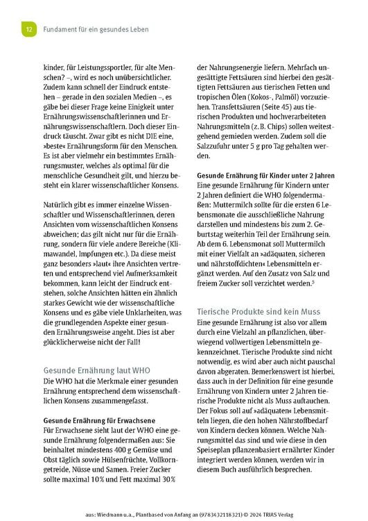 Produktbild: Plantbased von Anfang an: Baby & Kleinkind, Schwangerschaft & Stillzeit