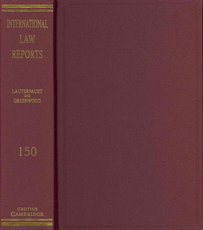 Produktbild: International Law Reports
