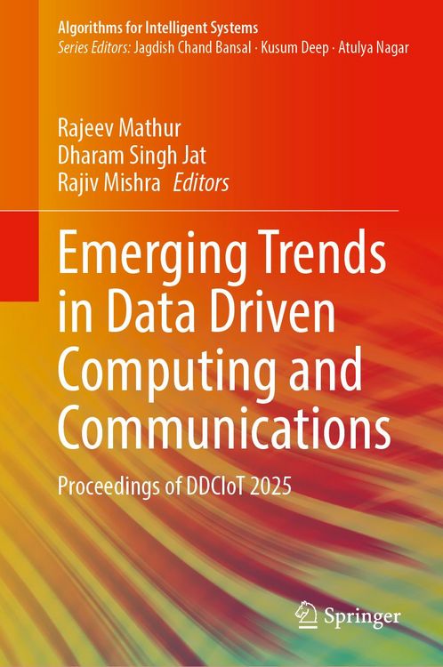Produktbild: Emerging Trends in Data Driven Computing and Communications