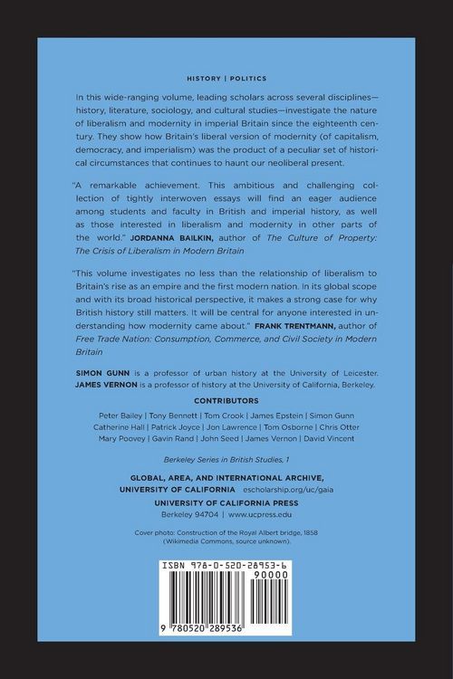 Produktbild: The Peculiarities of Liberal Modernity in Imperial Britain