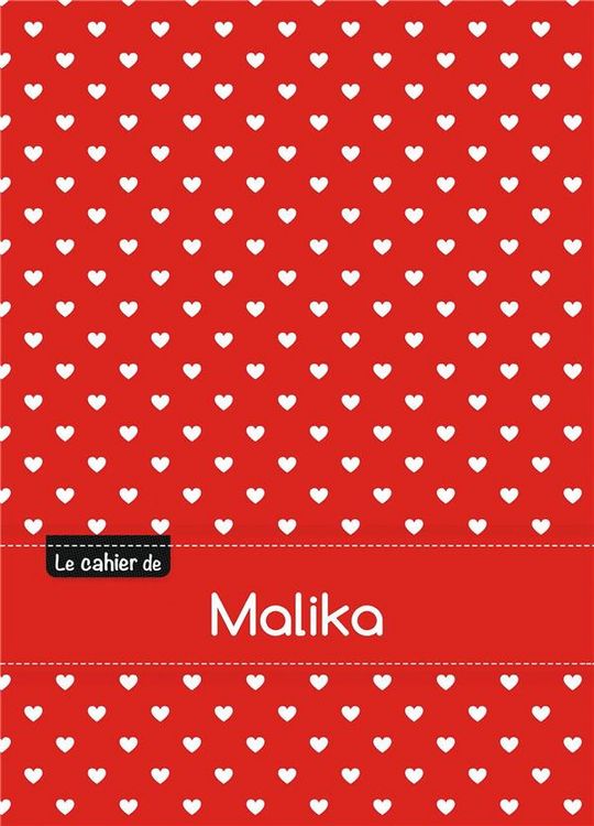 Produktbild: Cahier malika blanc,96p,a5