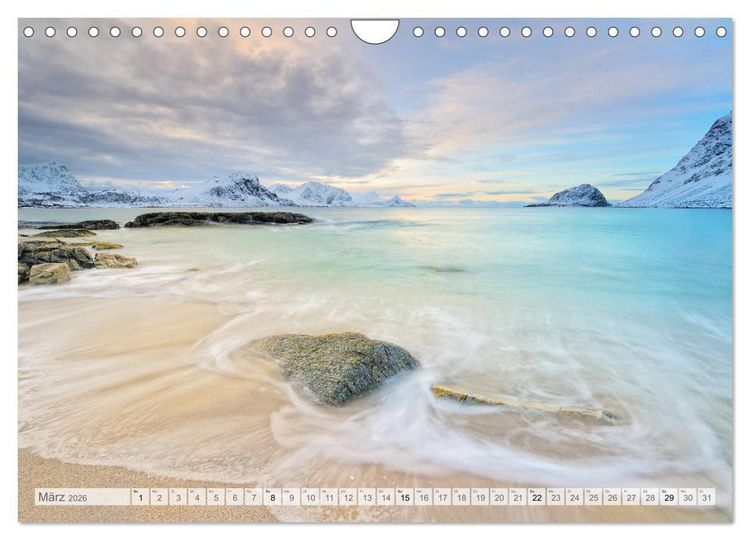 Produktbild: Traumziel Lofoten (Wandkalender 2026 DIN A4 quer), CALVENDO Monatskalender