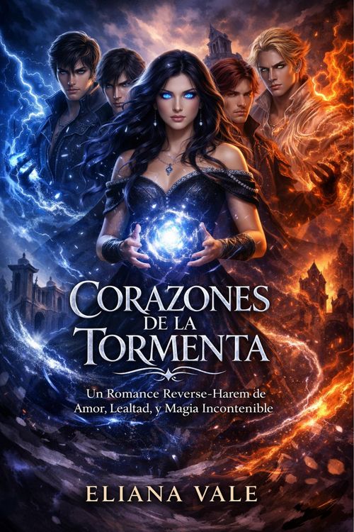 Produktbild: CORAZONES DE LA TORMENTA (The Midnight Light Academy, #3)