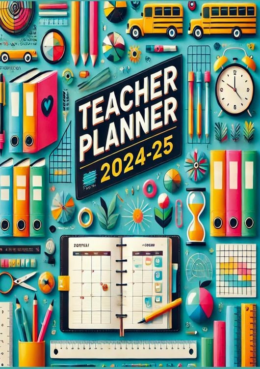 Produktbild: Lehrerplaner 2024-25: Teacher Planner 2024-25